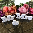 thumbnail image 3 of Wovilon Mr & Wooden Letters Wedding Decoration Present Props Table Adornment Home Decor, 3 of 7