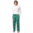 thumbnail image 3 of Garfield Comic Men's Christmas Sleep Tossed Print Pajama Pants For Adults, 3 of 7