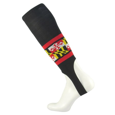- TCK Black Maryland Flag Nylon Baseball Stirrups with 7 inch Opening
