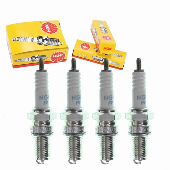 4 pc NGK 2923 Standard Spark Plugs for 09482-00149 3964 4101 4143 4163 4163DP 4163DP2 92070-1116 92070-1226 94701-00203 94703-00203 98069-38719 HGR2C X24ESR-U Ignition Wire Secondary