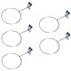 thumbnail image 1 of 5pcs Mount Mount Sport Ball Balls Pantalla de baloncesto Titulares de bolas (Plata), 1 of 6