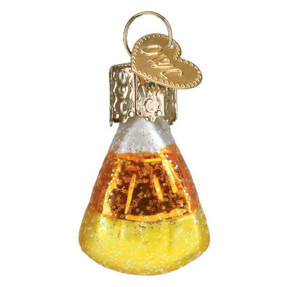 Old World Christmas 1.50In Mini Candy Corn, Glass, Kernel Sweet 86751