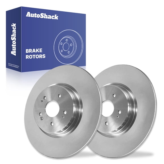 AutoShack Rear Brake Rotors for Acura, TLX 2021-2025, AWD FWD L4 2.0L V6 3.0L - 12.99" (330 mm), 5-Lug