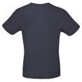 thumbnail image 2 of B&C - Camiseta básica para hombre (Azul Marino Claro), 2 of 2