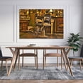 thumbnail image 5 of Retro Barber Hair Salon Shaving Chair Poster Decorative Painting Canvas Wall Art Living Room Posters Bedroom Painting,Unframe-style,08x12inch(20x30cm), 5 of 8
