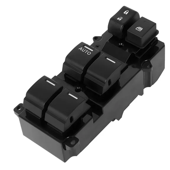 Black Master Window Switch Button Front Driver Side For Honda CRV 2011 2012 2013
