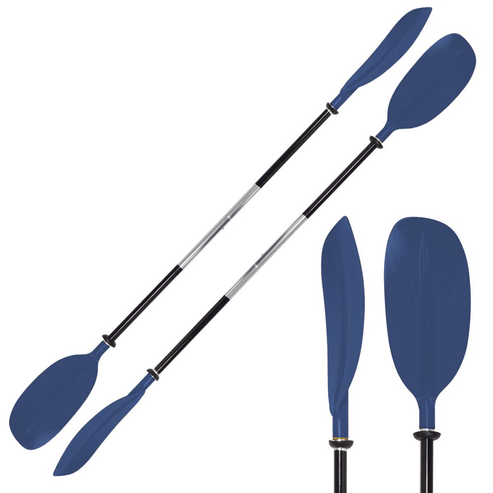 Oceansouth Kayak / Canoe Paddle Asymmetric Blades 86"" 2 Piece