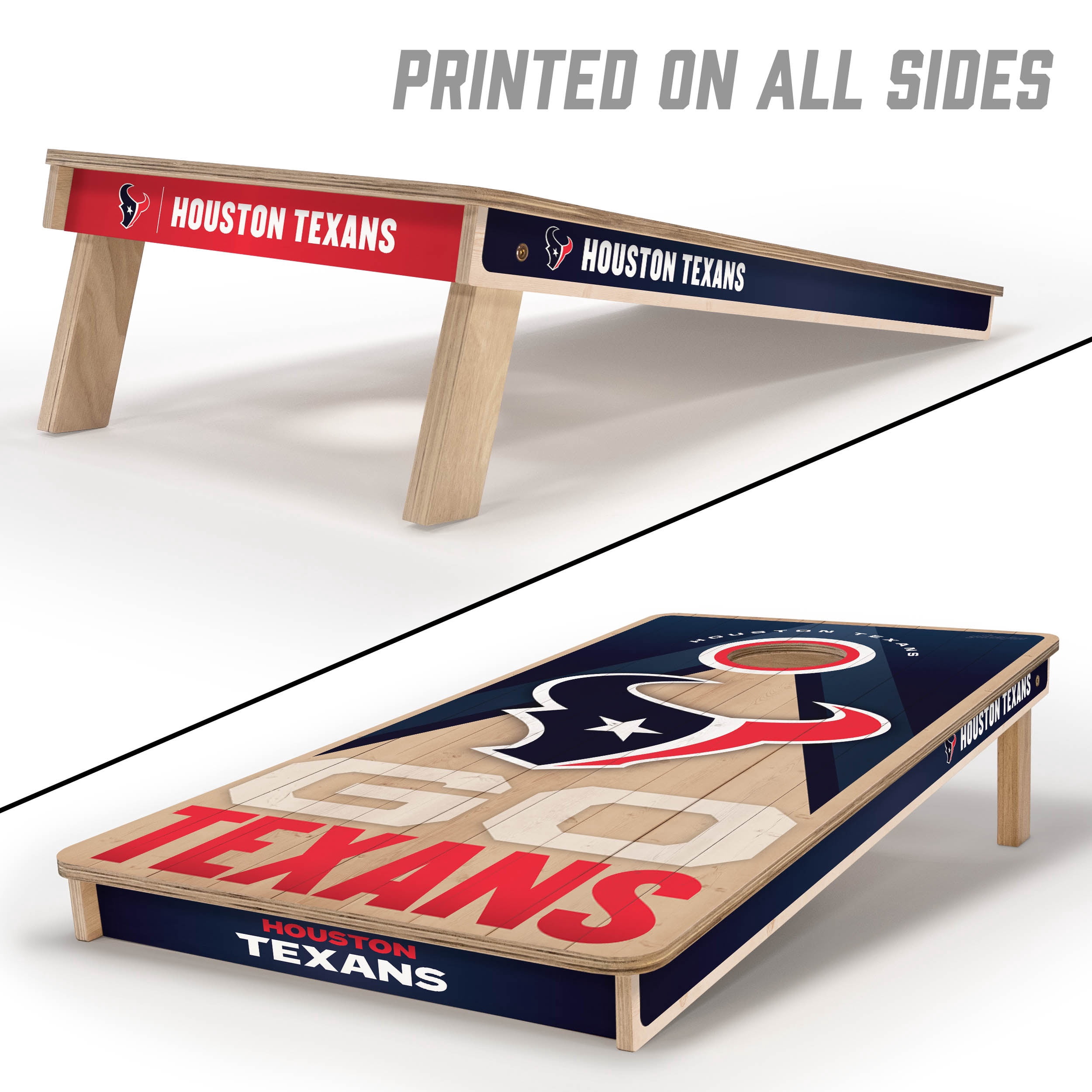 YouTheFan NFL Houston Texans 2x4 Slogan Series Cornhole
