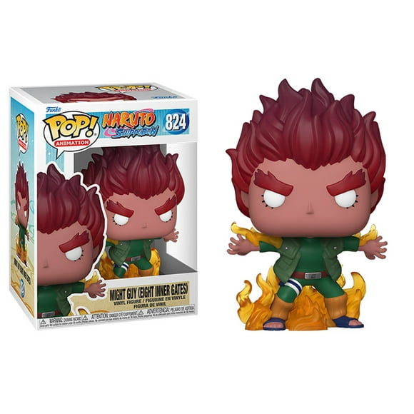 Pop Animation Naruto Shippuden 3.75 Inch Action Figure - Might Guy (Eight Inner Gates) #824