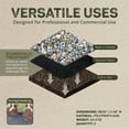 thumbnail image 4 of DeWitt 2-Pack Weed-Barrier Pro Black 3 oz Heavy-Duty Landscape Fabric, 4 x 300 Feet, 4 of 11