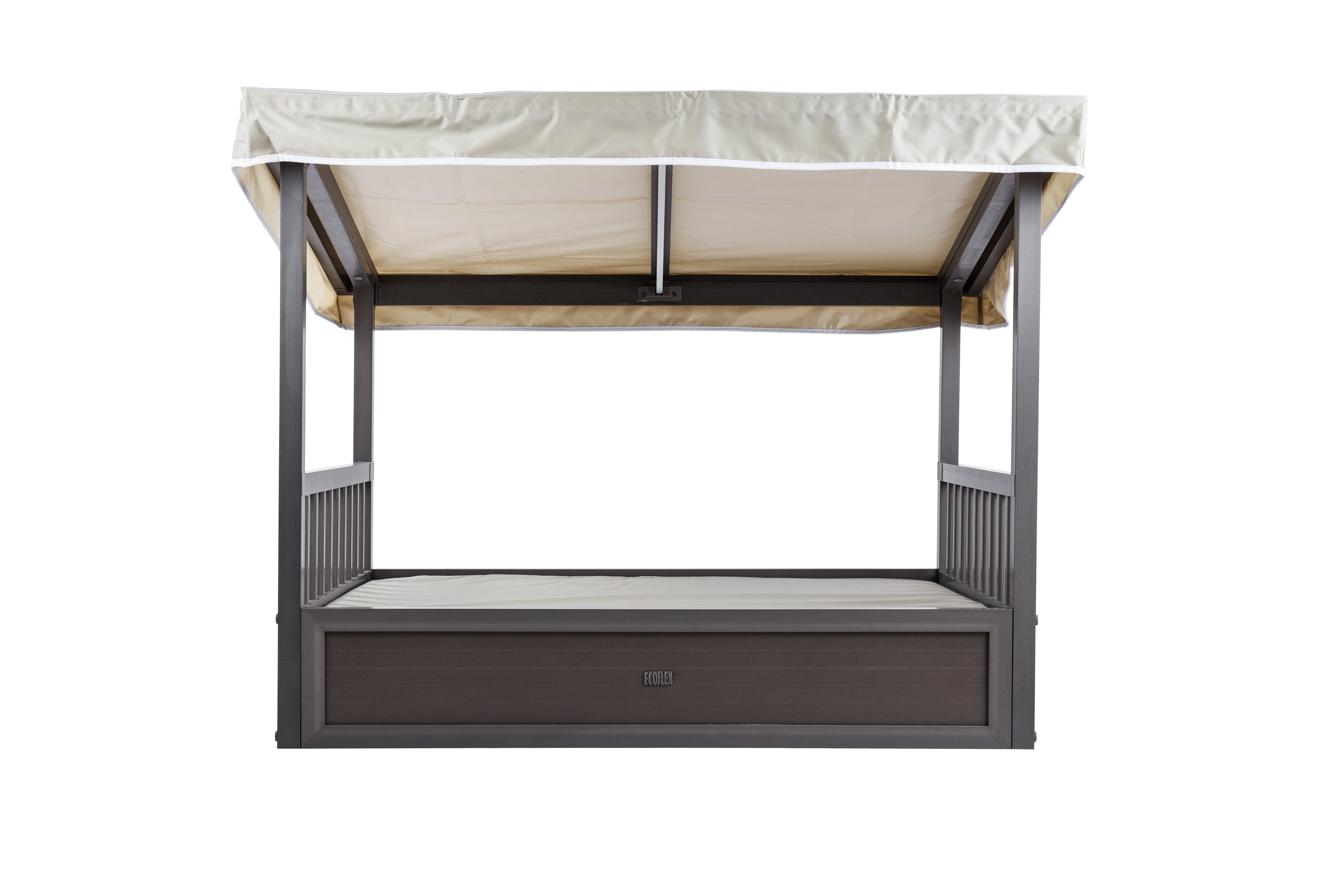 ECOFLEX Outdoor Dog Bed with CoverGrey