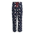 thumbnail image 5 of Fruit of the Loom Men's Holiday and Plaid Print Soft Microfleece Pajama Pant 2-Pack Bundle, 5 of 15