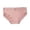Pink, variant on MOJOGO Soft Underwear for Women Ribbed Lace Trim Hipster Briefs with Bow Moisture-Wicking Panties for Everyday Comfort White S
