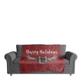 thumbnail image 3 of Creative Products Happy Holidays Moose Antlers 50x60 Coral Fleece Blanket, 3 of 3