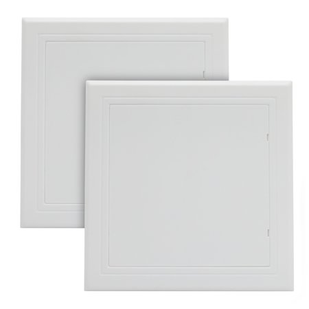 2 Pack White Plastic Drywall Access Panel, 9x9 inch Wall Plumbing ...