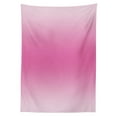 thumbnail image 3 of Ambesonne Ombre Tablecloth Rectangular Table Cover, Girly Design, 60"x90", Pink, 3 of 4