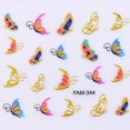 thumbnail image 4 of 30 Sheets Butterfly Manicure Stickers Adhesive Fingernail Decals Nail Stickers, 4 of 10