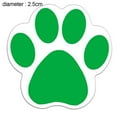 thumbnail image 2 of Pegatinas con forma de pata de perro Rollo de 500 unidades Etiquetas adhesivas con forma de pata de perro para nevera, guitarra, coche, portátil, etiqueta clásica, 2 of 5