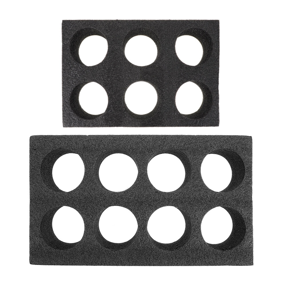 2Pcs 6hole and 8hole Milk Tea Cup Holders Portable Coffee Cup