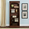 thumbnail image 5 of Brayton Manor Dark Brown Jr Executive Open Bookcase, 5 of 6