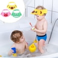 thumbnail image 3 of Gorro de ducha para niños de 3 uds, protecciones de ducha de champú ajustables, sombrero de escudo EVA de seguridad para niños pequeños, ducha, lavado de cabello, 3 of 5