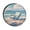 style, variant on Beach Chairs Ocean Painting-1 Camper Spare Tire Cover Beaches Sunny Day Waterproof Polyester Wheel Protectors Wheel Covers Fit for Trailers SUV Off-Road Vehicle Camper And Trucks 12inch