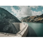 Puzzles For Adults 1000 Pieces K Lnbrein Dam In Austria Jigsaw Puzzle Fun Game, Early Education