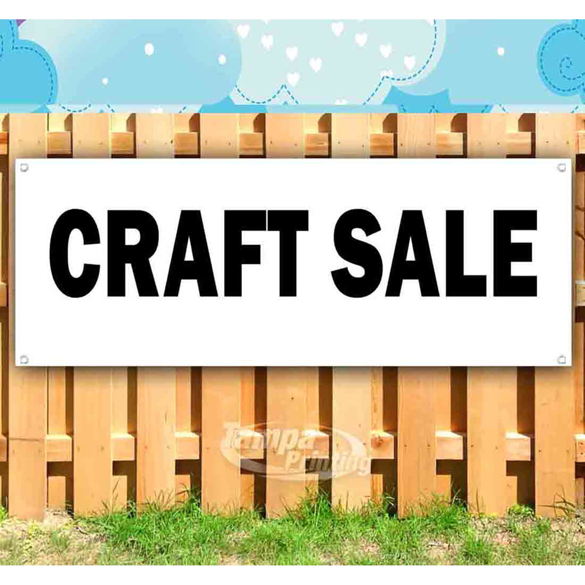 Craft Sale 13 oz Vinyl Banner With Metal Grommets
