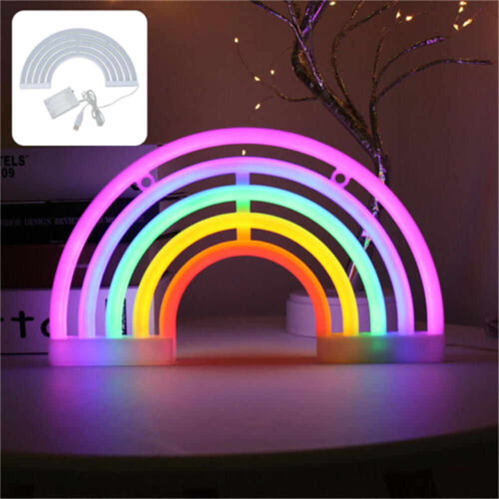 wall mounted neon light