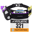 thumbnail image 3 of Fitletic Fully Loaded Hydration Running Belt - L/XL - Green, 3 of 5