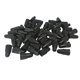 thumbnail image 4 of Scienceny 10 piezas de tapas de neumáticos de bicicleta, cubierta de aire a prueba de polvo, accesorios de protección, cubiertas de vástago de Herramientas y ferretería Negro, 4 of 6