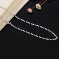 thumbnail image 3 of 5pcs Collar De Plata 925 2 Mm Cadena Lateral DIY Con Clavícula 16'18 20 22 24, 3 of 3