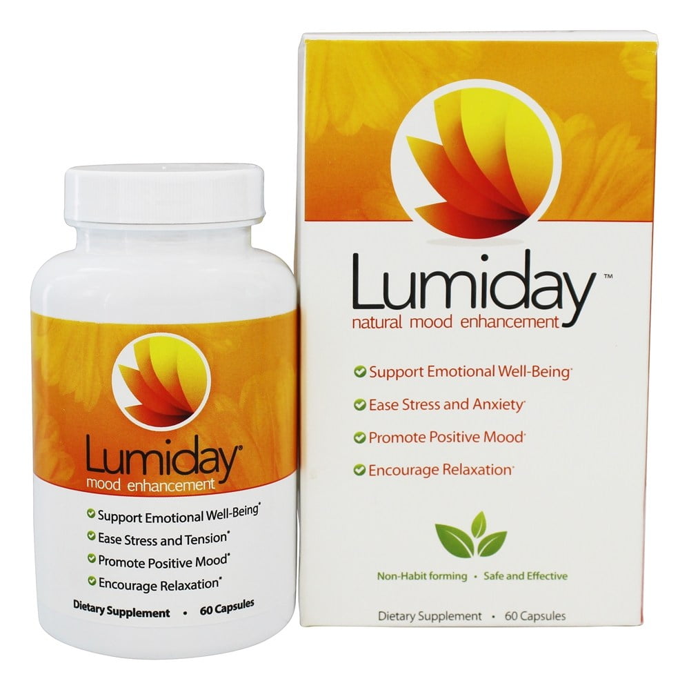 Lumiday Natural Mood Enhancement 60 Capsules