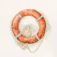 thumbnail image 3 of Caroline, Emma 12x12 Black Modern Framed Museum Art Print Titled - Nautical Safety I, 3 of 5