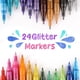 thumbnail image 5 of Set de Marcadores de Pintura Acrílica con Glitter Grabie 24 Colores, 5 of 8