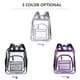 thumbnail image 4 of Mochila transparente Resistente a través de la mochila para mujeres Mochilas grandes transparentes Abanopi Morado, 4 of 7