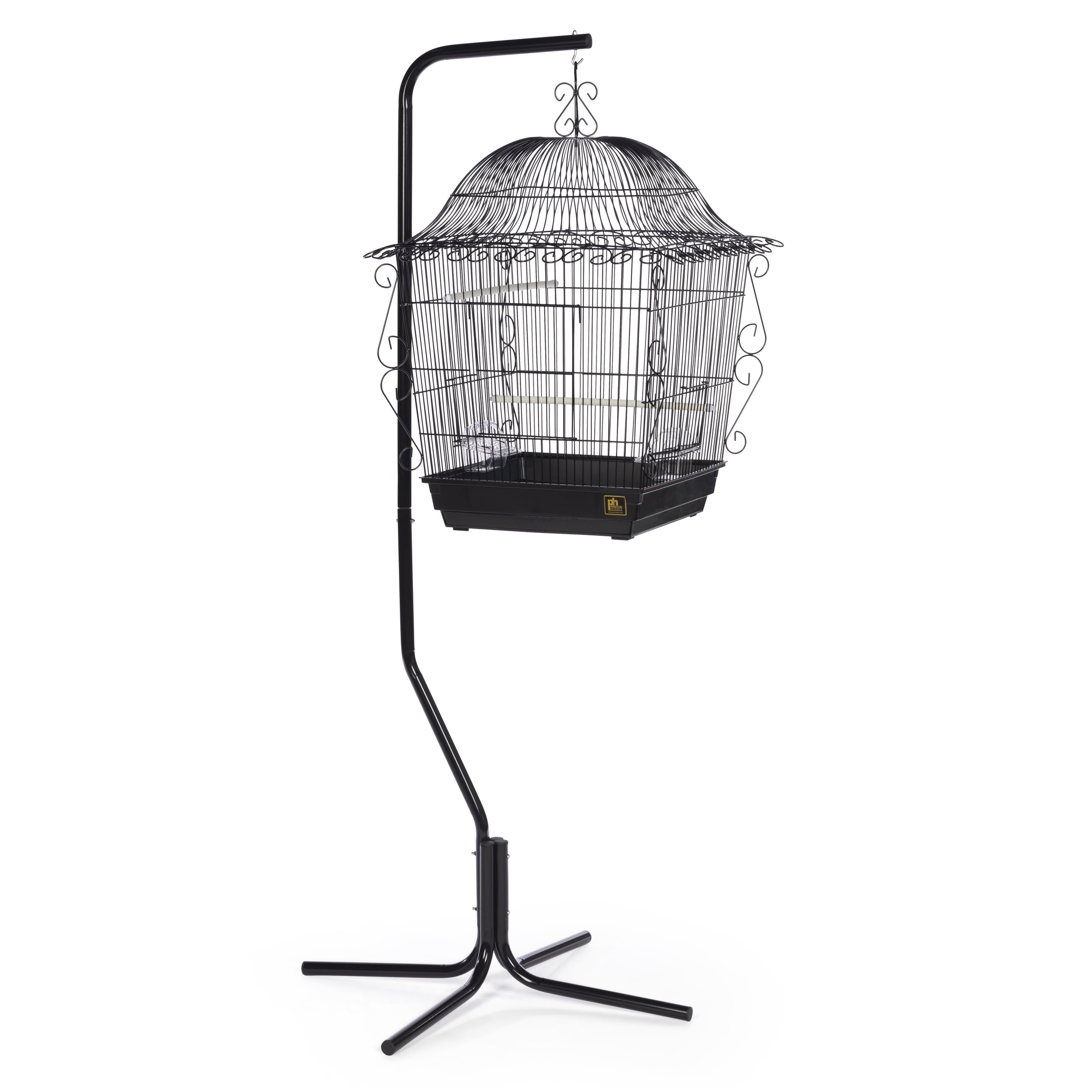 scrollwork bird cage