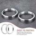thumbnail image 6 of 2 Pcs Sealing Ring Aluminum Ring Washers Seal Ring Tea Sealer Gasket Aluminum Cup Sealer Ring Aluminum Ring Sealing Ring, 6 of 6