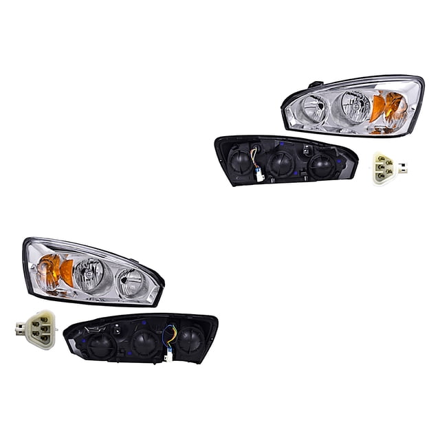 Par de Faros DEPO Malibu 2004 A 2007 Chevrolet