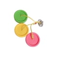 thumbnail image 3 of Montessori Busy Board DIY Accessories Material for Plane Travel Toy Toddlers Bottle Cap, 3 of 8