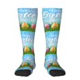 thumbnail image 2 of Lsque Happy Easter Printed Crew Socks Men's Women's LightWeight Thin Casual Calf Socks ,Knee High Socks,Cotton Socks, 2 of 9