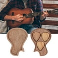 thumbnail image 3 of Guitar Pick Natural Wood Guitar Pick Box Holder With 3Pcs Wooden Picks Collector Musical Instrument Accessory, 3 of 8