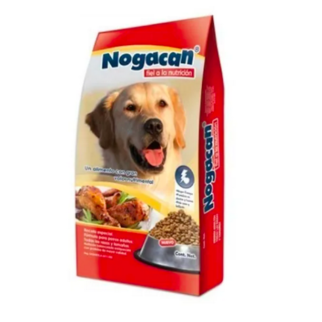 Alimento Seco Nogacan para perro todas las razas 25 Kg
