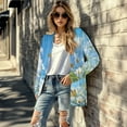 thumbnail image 5 of SCRAWLGOD Daisy Butterfly Dressy Cardigans for Women Trendy Fall with Pockets Size L Long Sleeve Womens Sweater Jackets Casual Washable Womens Cardigan Sweaters Dressy, 5 of 7