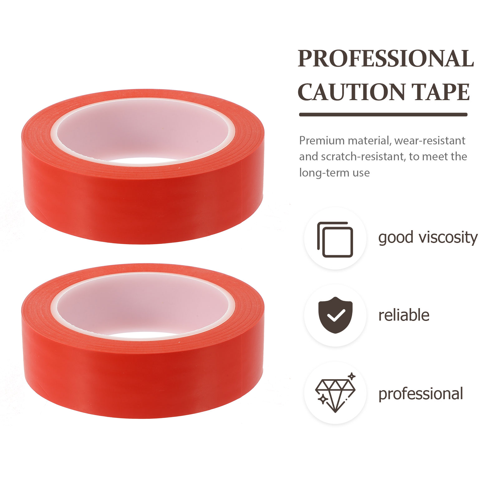 FENGGUIQU 5 Rolls Heavy Duty PVC Duct Tape for , Strong Adhesive, Multipurpose Repair and Sealing Tape
