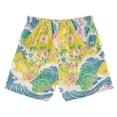 thumbnail image 7 of FORMRS Boys Swim Trunks Quick Dry Mesh Liner Boardshorts Sizes XS-XL, Yellow Mountains, 7 of 7