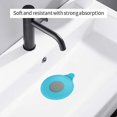 thumbnail image 5 of Paquete de 2 tapones de silicona reciclables para bañera (azul + verde), tapón de drenaje de goma reciclable para bañera, tapón de bañera, tapón de bañera para baño, cuarto de lavado, cocina, 5 of 5