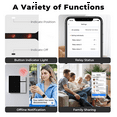 thumbnail image 3 of WiFi Tuya Smart Touch Screen 3.5 Inch Panel Scene Switch IR Remote Control Central Controller for Intelligent Scenes, 3 of 6