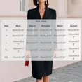 thumbnail image 3 of Sheghy Women Fall Collared Long Sleeve Knee Length Dress Single Button Waist, 3 of 5