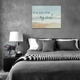 thumbnail image 6 of Large Christian Wall Art It Is Well With My Soul Pictures Wall Decor Bible Verse Canvas Painting Print Modern Home Decor Artworks Framed for Living Room Bathroom Master Bedroom Sign Church 16"x12", 6 of 6